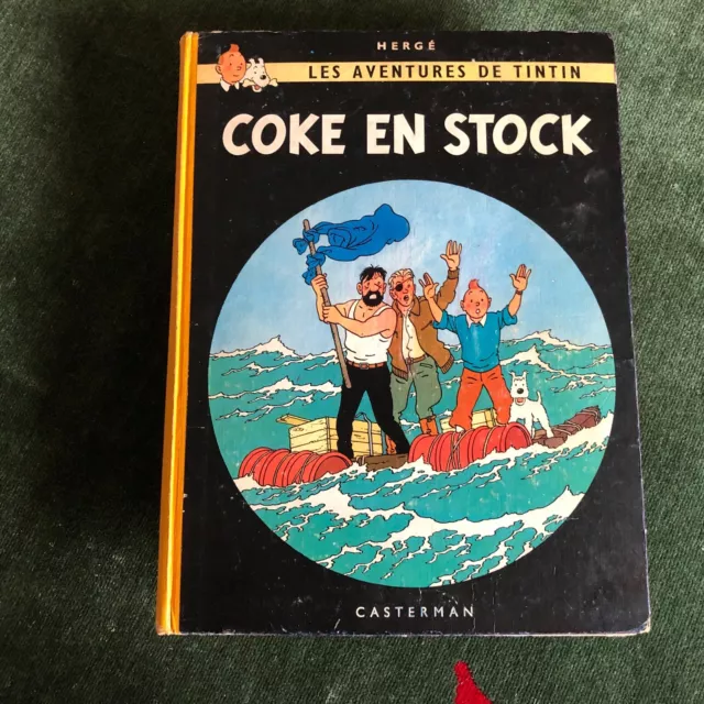 Tintin Coke en Stock B35 - 1964 TBE