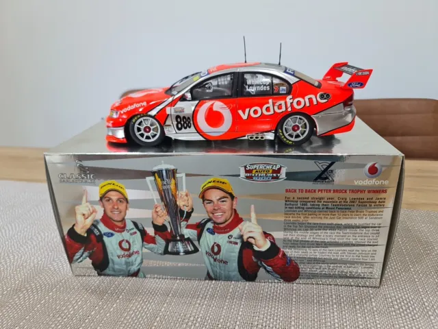 1 18 classic carlectables 2007 Ford BF Falcon Bathurst Winner Lowndes/Whincup