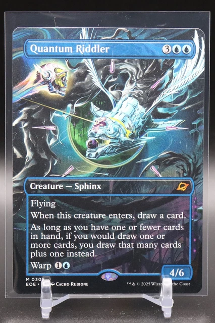マジック：ザ・ギャザリング MTG Foil Quantum Riddler EOE M 305 MTG Quantum Riddler English EOE | eBay