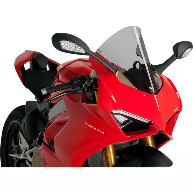 Puig Windscreen Racing Smoke Ducati 9690H