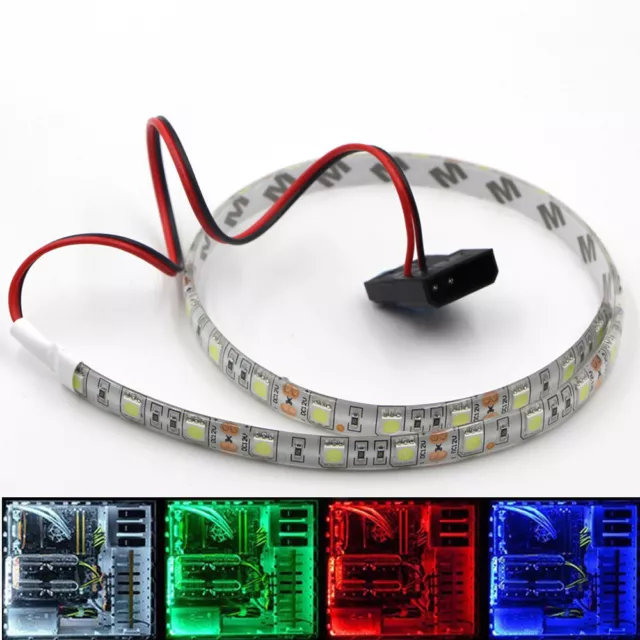 pc led beleuchtung Lichterkette Lichtleiste Strip Streifen Band für PC Computer