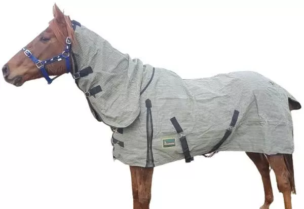 RUMANI 20oz Superior Waterproof Canvas UNLINED Horse RUG COMBO 4'6" - 6'6"