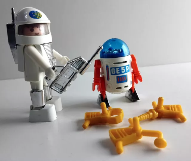 Playmobil Astronaut und Roboter 3591 - 100% komplett