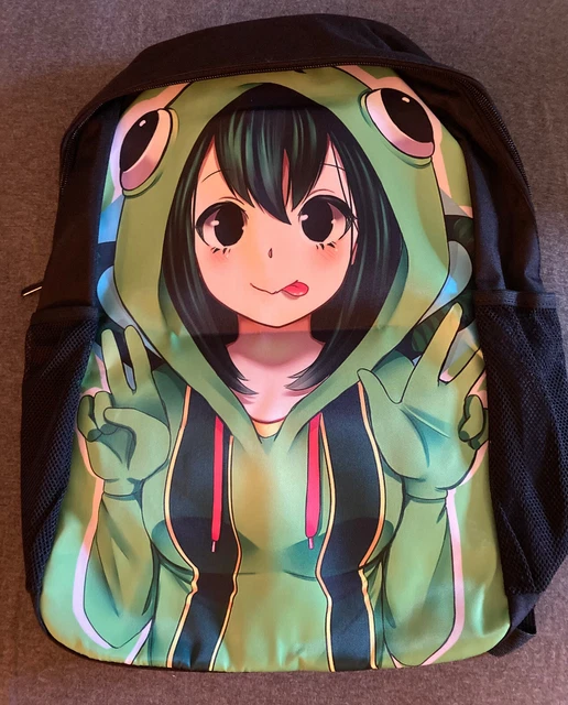 NEW MY HERO Academia Tsuyu Asui Froppy Frog Print Character Anime