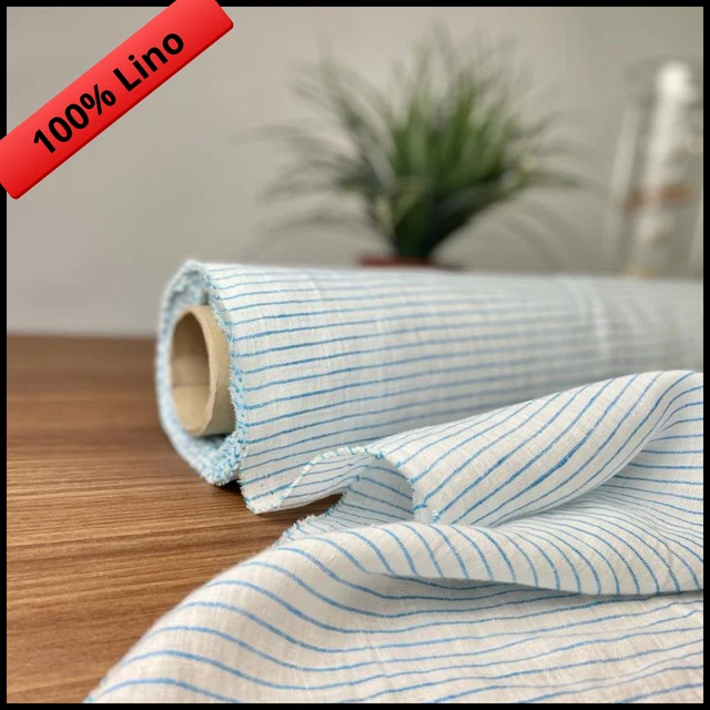 tessuti e stoffe per abbigliamento, lino tessuto, scampoli tessuto