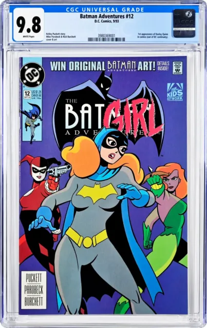 Batman Adventures 12 CGC 9.8 comic book Harley Quinn (+gift)