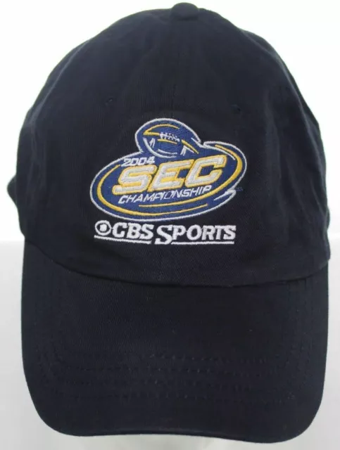 2004 SEC Championship Football Hat - Auburn Tigers vs Tennessee Volunteers Cap