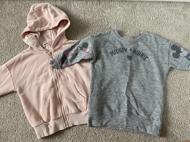 Baby Girls Jumper Hoody Bundle X2 12-18 Months Next Toddler