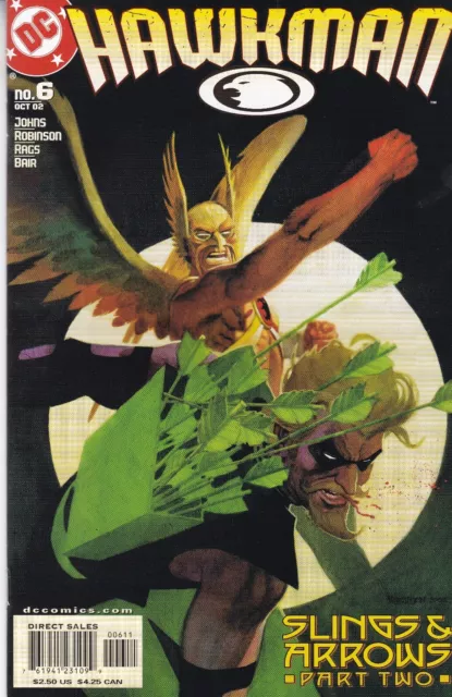 Dc Comics Hawkman Vol. 4 #6 October 2002 Fast P&P Same Day Dispatch