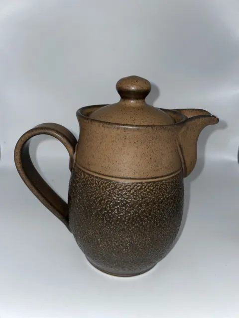 Vintage 1973 Denby Cotswold Acorn Stoneware 900ml Coffee Pot or Teapot