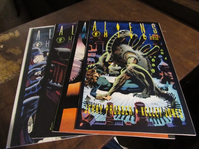 Aliens Hive #1 2 3 4 Dark Horse Comic Book Set 1-4 Mini Series Complete
