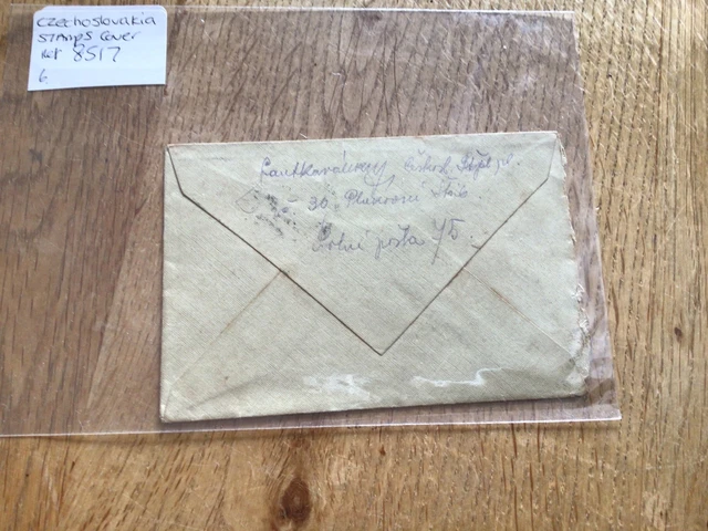 czechosloviakia    stamps cover  Ref 8517 2