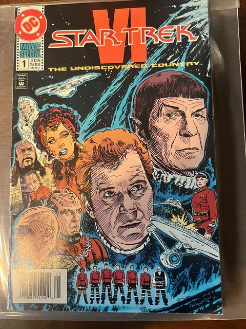 DC Comics Movie Special STAR TREK VI The Undiscovered Country No.1, VF/NM, 1992