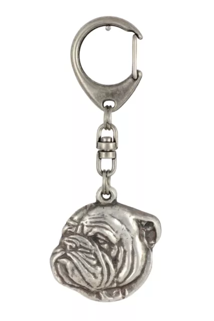 Englische Bulldogge Schlüsselanhänger ART-DOG, Limited Edition 3