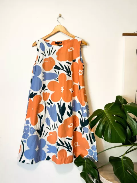 MARIMEKKO x UNIQLO Floral Print Shift Dress Spring/Summer 2021 Collection Small