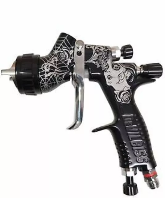 Pistolet à peinture Devilbiss GTI Pro LITE (édition limitée) TE20 PRO bleu