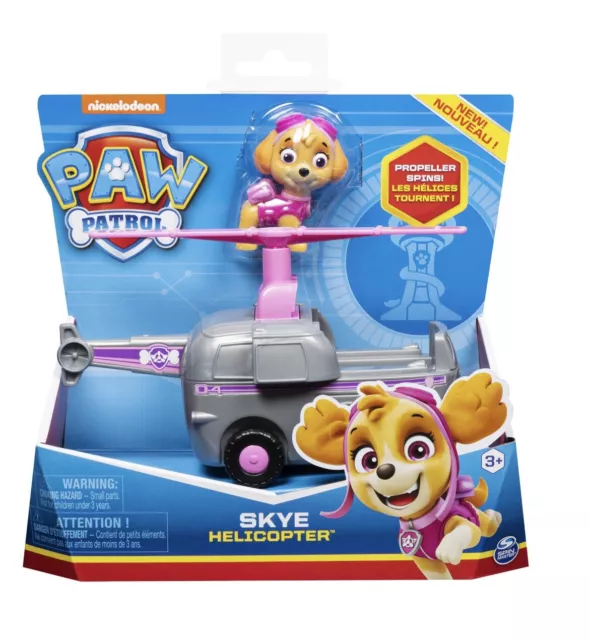 NICKELODEON PAW PATROL- “Skye” with Helicopter and Propeller -NIB. Ages ...