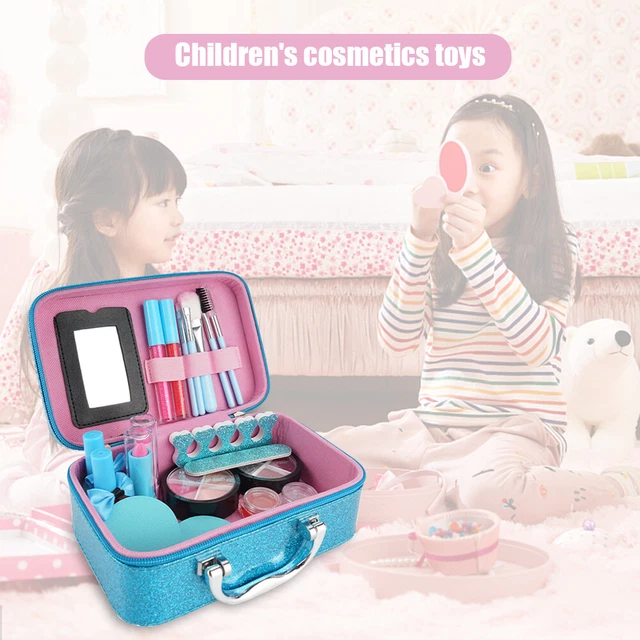 22pz Kit Trucco Giocattoli Bambini Principessa Divertimento Ragazza Trucco Giocattoli Natale Regalo di Natale