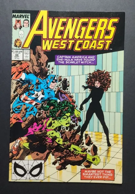 Avengers West Coast #48 (1989) Marvel Comics Comic Book