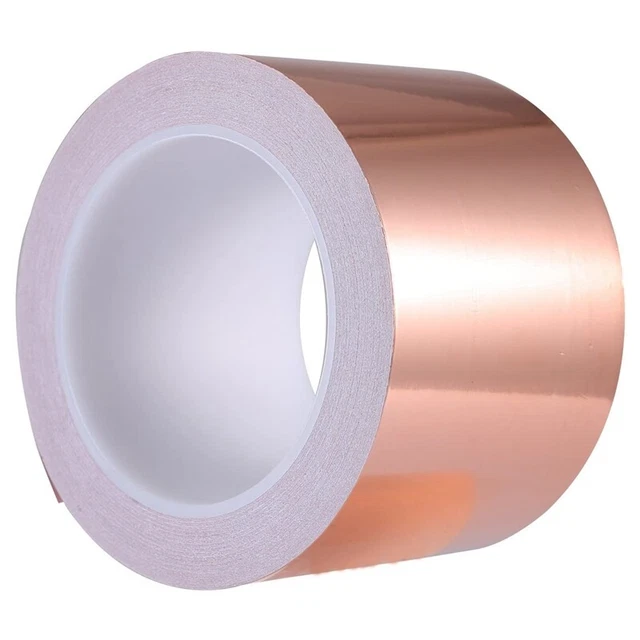 Copper Foil Tape 70mm x 20M for EMI Shielding Conductive Adhesive for5554