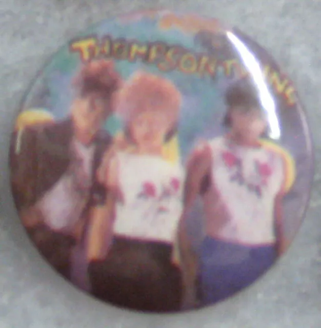 Thompson Twins - ORIG 80's Pin Badge Button for hat/jacket/shirt VTG New Wave 8