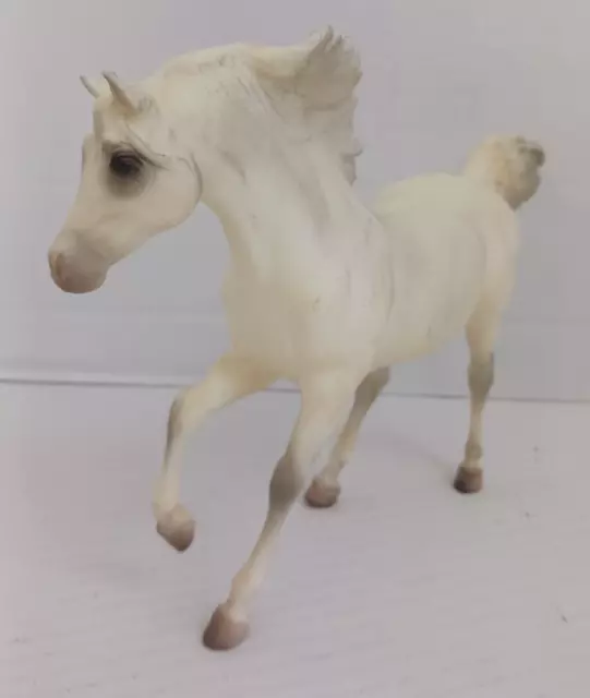 Vintage Breyer Andalusion Stallion White w/Grey Details 1984 Family Sear Catalog