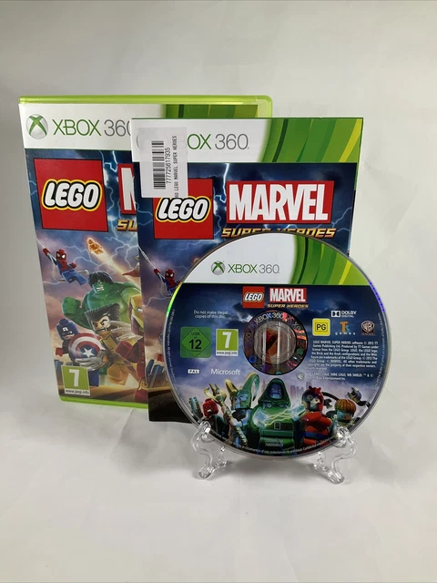 Lego Marvel Super Heroes - Xbox 360 Jeu - Complet avec Manuel - GB Pal
