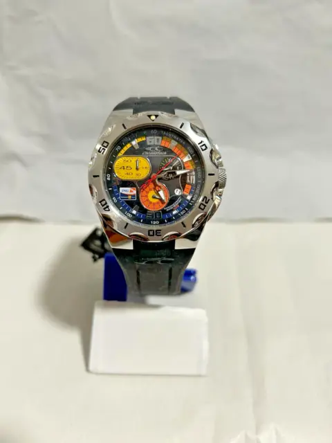 Orologio Da Polso Uomo Formula 1 Cronografo Renault Chronotech Nuovo Mai Usato