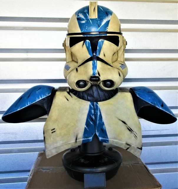 STAR WARS SIDESHOW 501st Klon Trooper Lebensgroß Büste Statue Figur EUR 1.243,95 PicClick DE