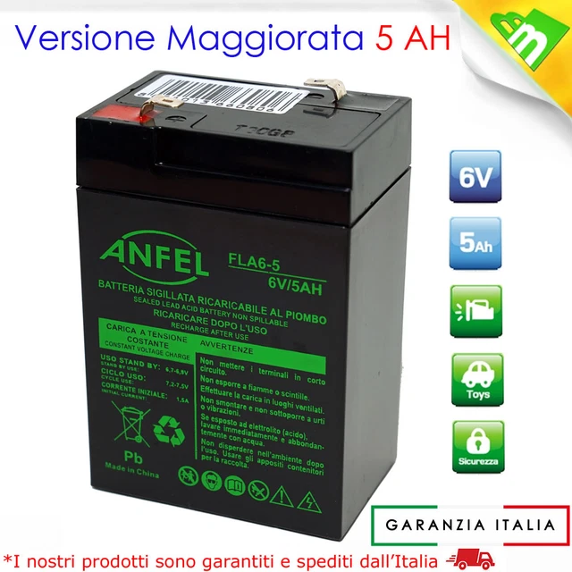 Batteria al piombo ermetica 12V 7Ah