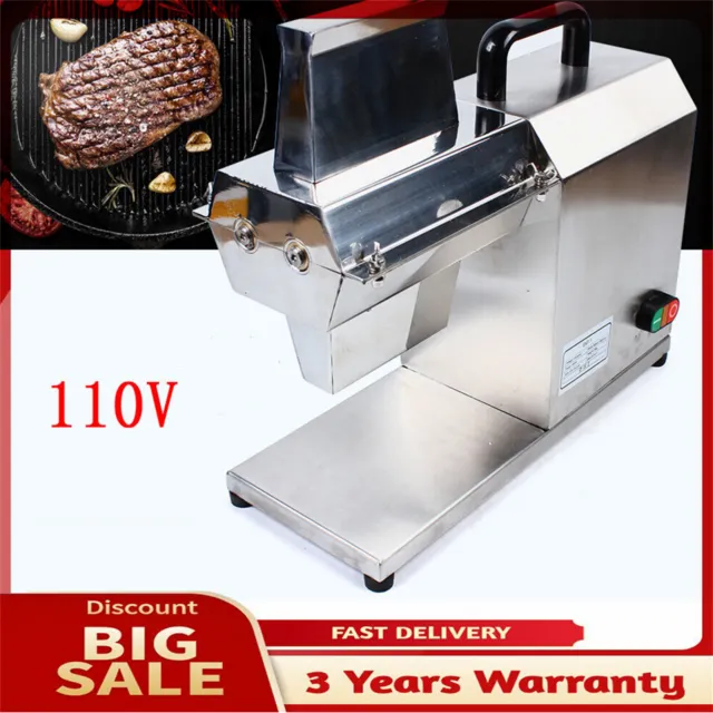 Commercial Electric Meat Tenderizer Machine Stainless Steak Machine Restaurant