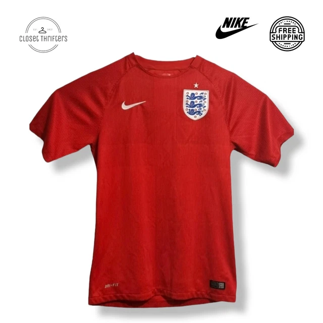 England National Team Away Shirt Jersey 2014 Mens Size S Soccer Football Nike
