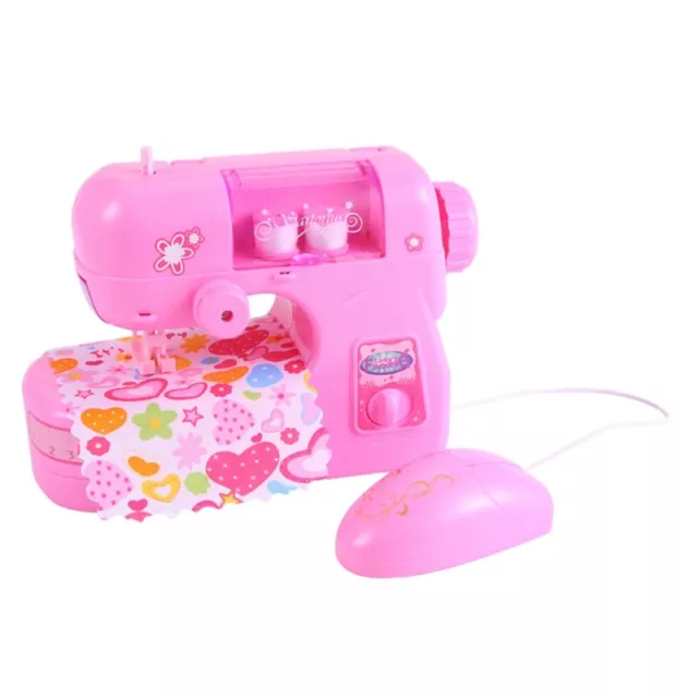 Simulation Electric Clothes Sewing Machine Sew Activities Toy for Kids7091
