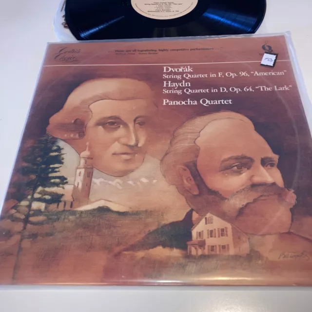 Dvorak/ Haydn String Quartets Lp Panocha Quartet F537