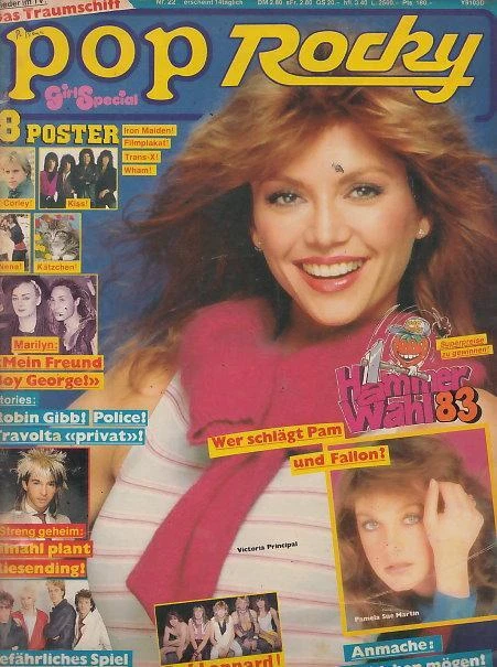 Pop Rocky Limahl,Robin Gibb,Olivia Newton John,Falco,Kiss,Nena,Wham,Al Corley