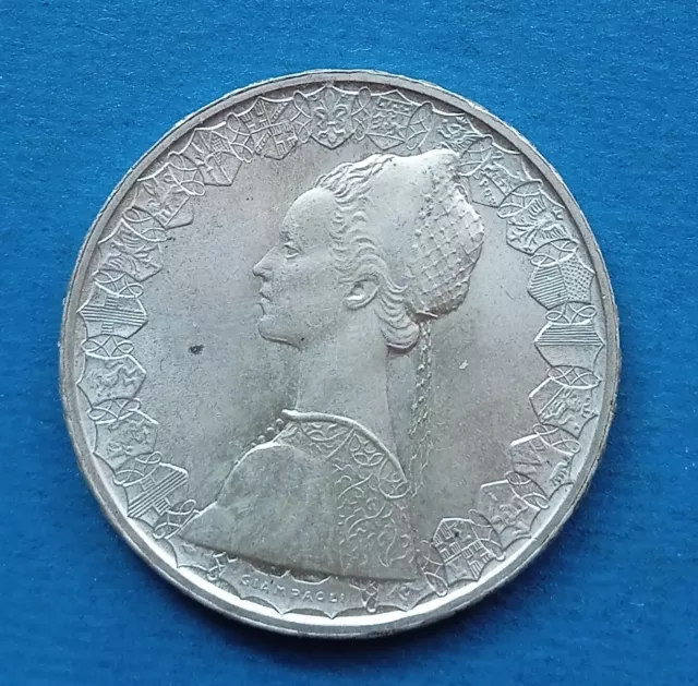 Qfdc 500 Lire 1966 Moneta In Argento
