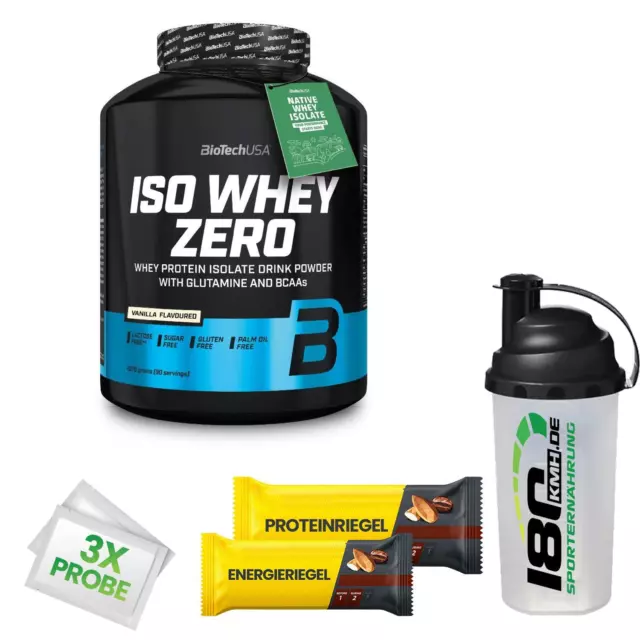 (32,11EUR/kg) Biotech USA Iso Whey Zero Isolat laktosefrei 2,27kg + Bonus