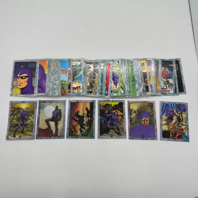 1994 Dynamic PHANTOM SERIES 1 Trading Card Complete Base Set + Gem Set (110+6)