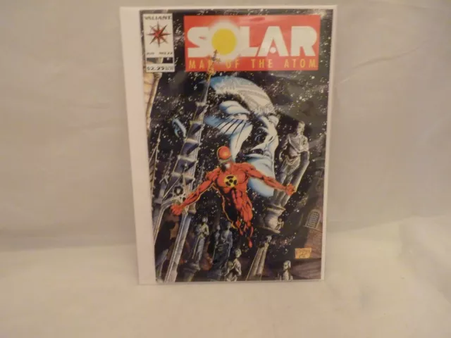 Valiant Comics SOLAR MAN of the ATOM #22  June 1993     VF   w/Protector !