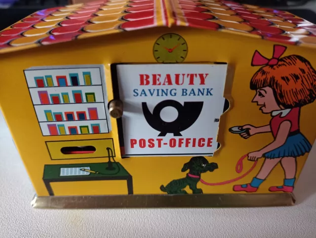 Blechspielzeug Post Office Bank mit Mechanik neu *OVP* Blechspielzeug Post Office Bank mit Mechanik neu *OVP*