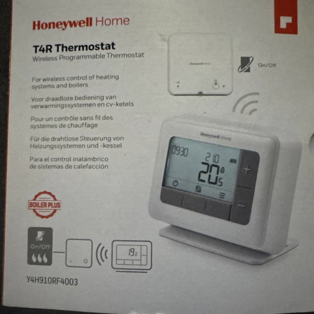 Honeywell Home THX1000W1/U ElitePRO S1000 4-3/10 in. 4H/2C and 3H/2C Smart Thermostat, ... | Wolseley Express