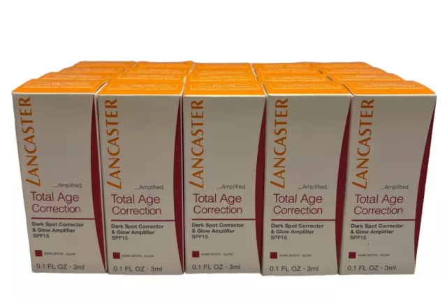 Lancaster Total Age Correction Anti-Aging Day Cream Glow Amplifier 60 ml 20x 3ml