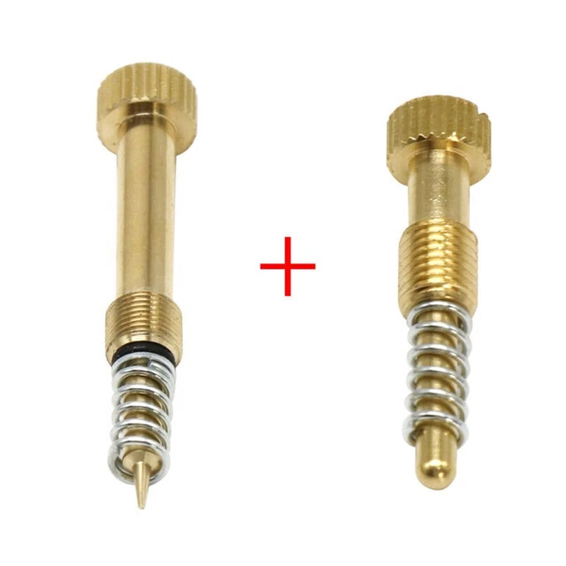 AIR FUEL MIXTURE Screw + Idle Speed AdjustmentScrew ForMikuni VM22
