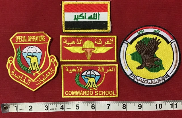 IRAQ IRAQI SPECIAL FORCES Special Operations Anti Terrorism Golden 