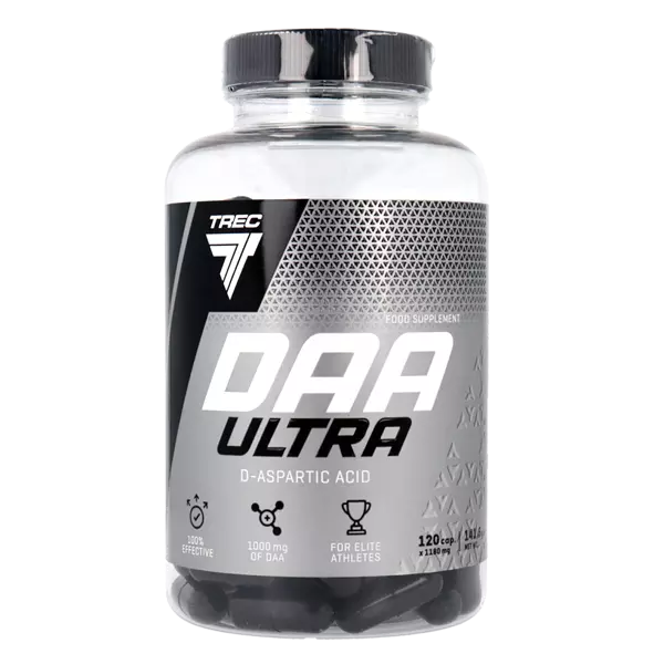 Trec Neue DAA Ultra 120 Kapseln D-asparaginsäure Anabol Testosteron Booster