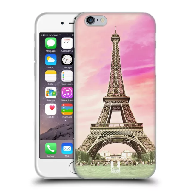 HEAD CASE DESIGNS PLACES 3 GEL CASE & WALLPAPER FOR APPLE iPHONE 6 / iPHONE 6S