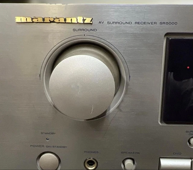 MARANTZ SR6000 AV Surround Receiver AM FM Tuner Subwoofer Output Used ...