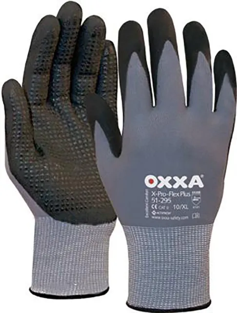 OXXA Handschuh X-Pro-Flex Plus NFT Gr. 9 schwarz (Inh. 12 Paar)
