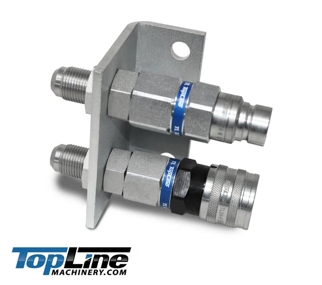 thumbnail image 2 of MB12 Mounting Bracket To Fit 3/4"(#12) Bulkhead Hydraulic Coupler 2 of 9