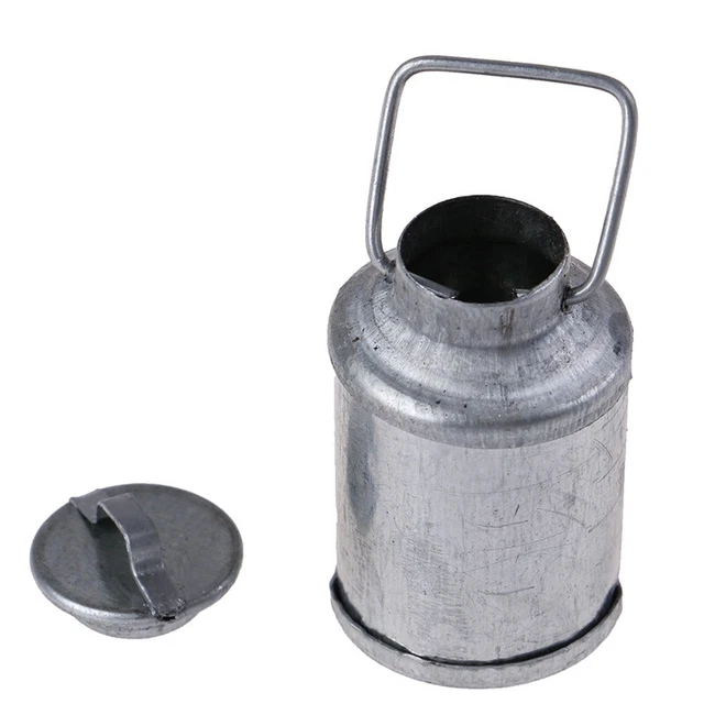 1:12 Doll House Miniature Accessories Farm Metal Milk Can Kettle Pot X.Q6
